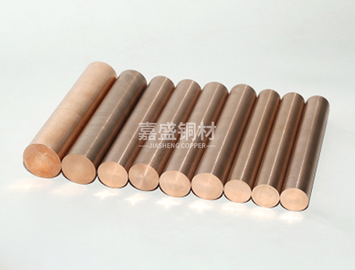 High strength beryllium copper rod