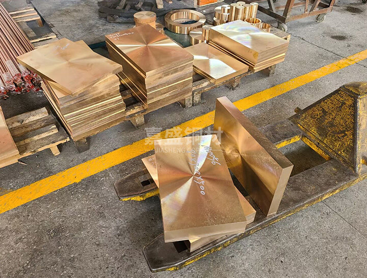 C17200 beryllium bronze plate with high conductivity and high thermal conductivity