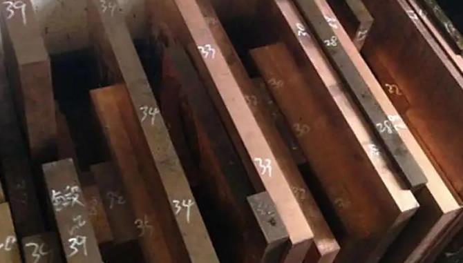High hardness C17200 beryllium copper plate
