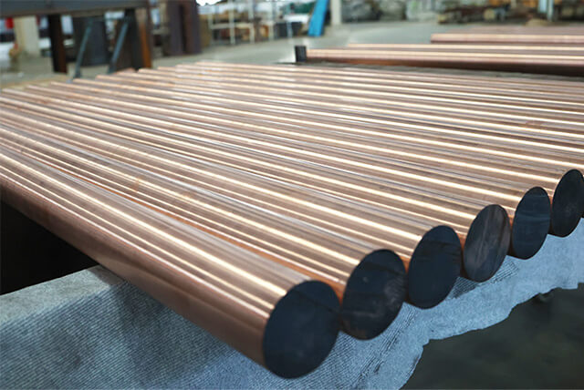 Easy turning C17500 beryllium copper bars