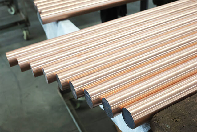 Easy turning C17500 beryllium copper bars