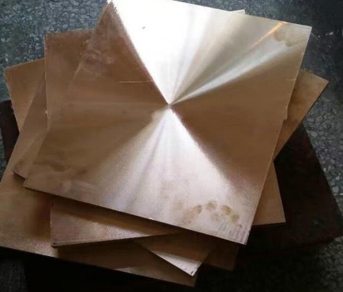 Insert heat dissipation C17510 beryllium bronze plate