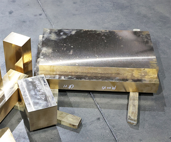 Highly wear resistant C17300 beryllium bronze plate