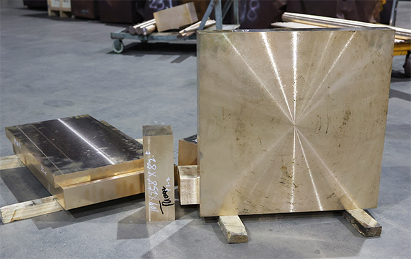 Highly wear resistant C17300 beryllium bronze plate