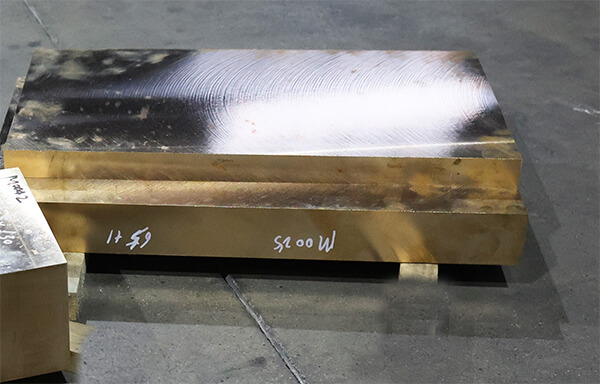 High conductivity C17000 beryllium copper plate