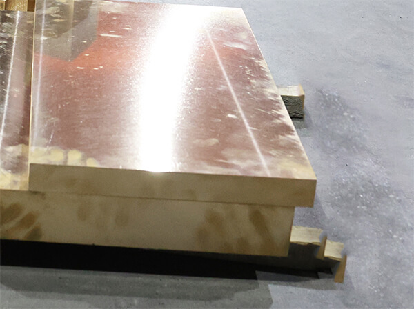 High strength C17000 alloy beryllium copper plate