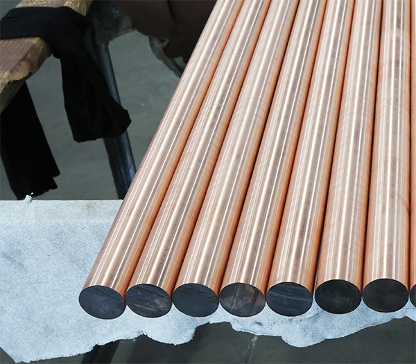 Wear resistant C18150 chromium copper alloy rod for welding copper round bar