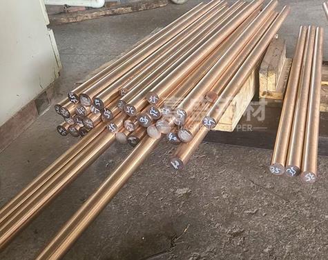 High temperature resistant C18000 chromium copper rods for electronic components