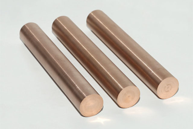 Tungsten copper alloy rod high-quality electrode bar