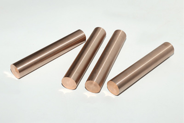 Tungsten copper alloy rod high-quality electrode bar