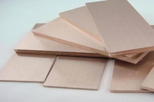 High temperature resistant tungsten bronze copper plate CuW
