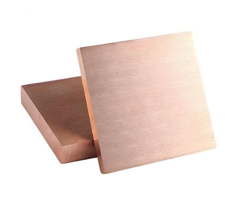 High mechanical strength copper tungsten alloy plate