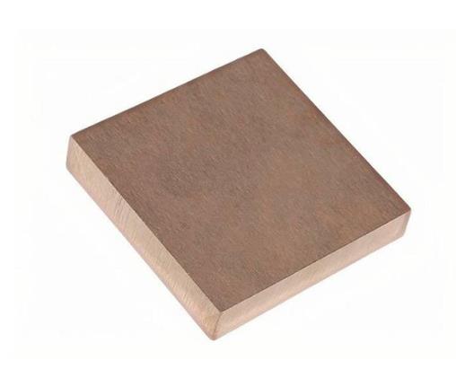 High mechanical strength copper tungsten alloy plate