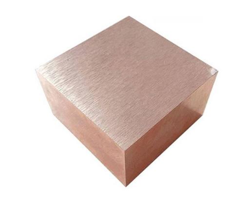 High mechanical strength copper tungsten alloy plate