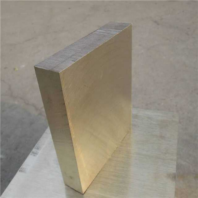 High conductivity aluminum bronze circular plate