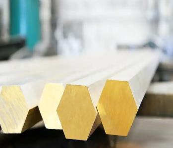 Corrosion resistant aluminum bronze hexagonal bar