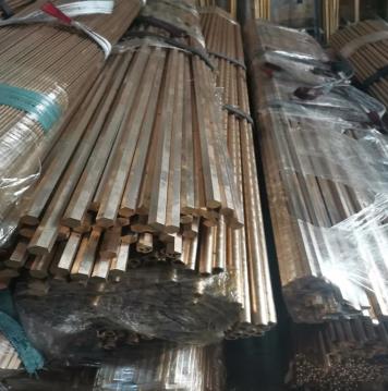 Corrosion resistant aluminum bronze hexagonal bar